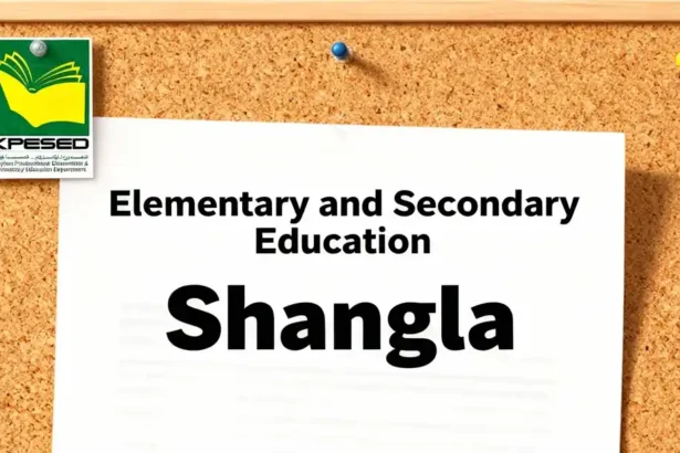 Elementary and Secondary Education Shangla