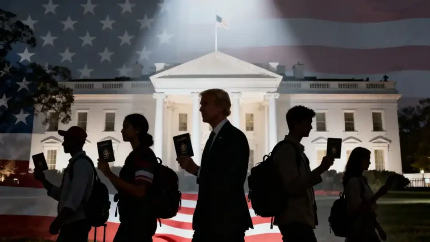 US visa processing suspension begins January 21, affecting visitors from 75 countries under a State Department memo.