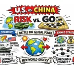 The U.S.–China Strategic Rivalry Explained Through Risk and Go