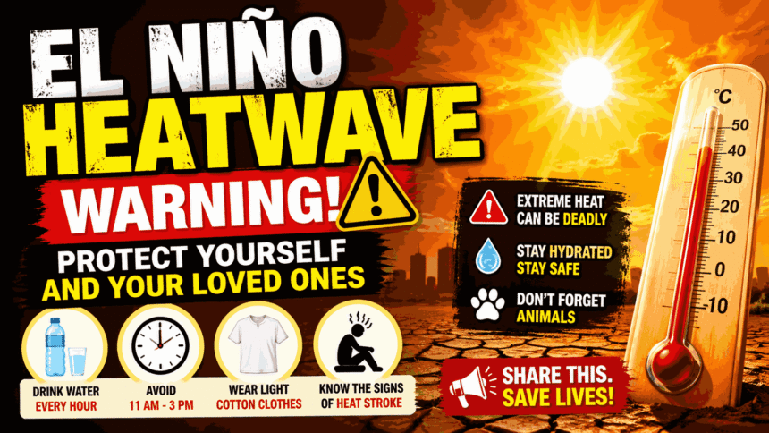 The rising temperatures we are experiencing now are not just ordinary heat. This unusual warmth signals the possible arrival of El Niño, a climate pattern that can have serious consequences. As May approaches, the situation may worsen and demand urgent attention.