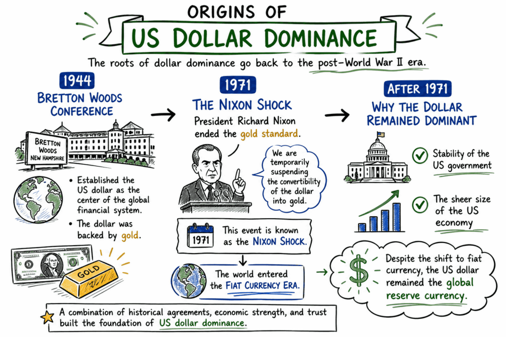 Origins of US Dollar Dominance